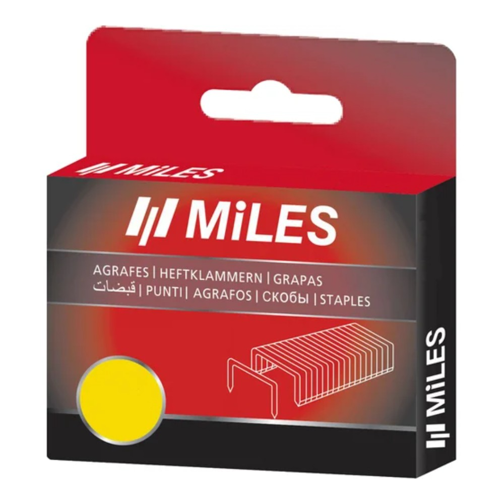 Скоба Miles TR-13, 10 мм, 1000 штук