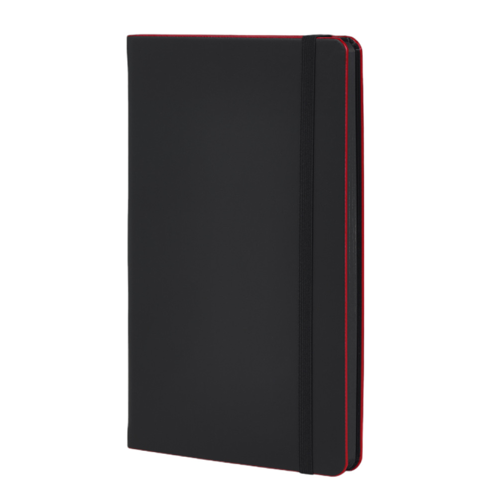 Блокнот "Black laser red"