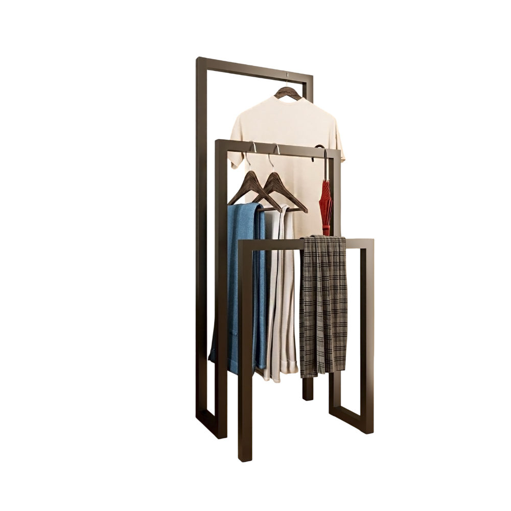 Вешалка напольная ALLERD 120 GEON, черный муар