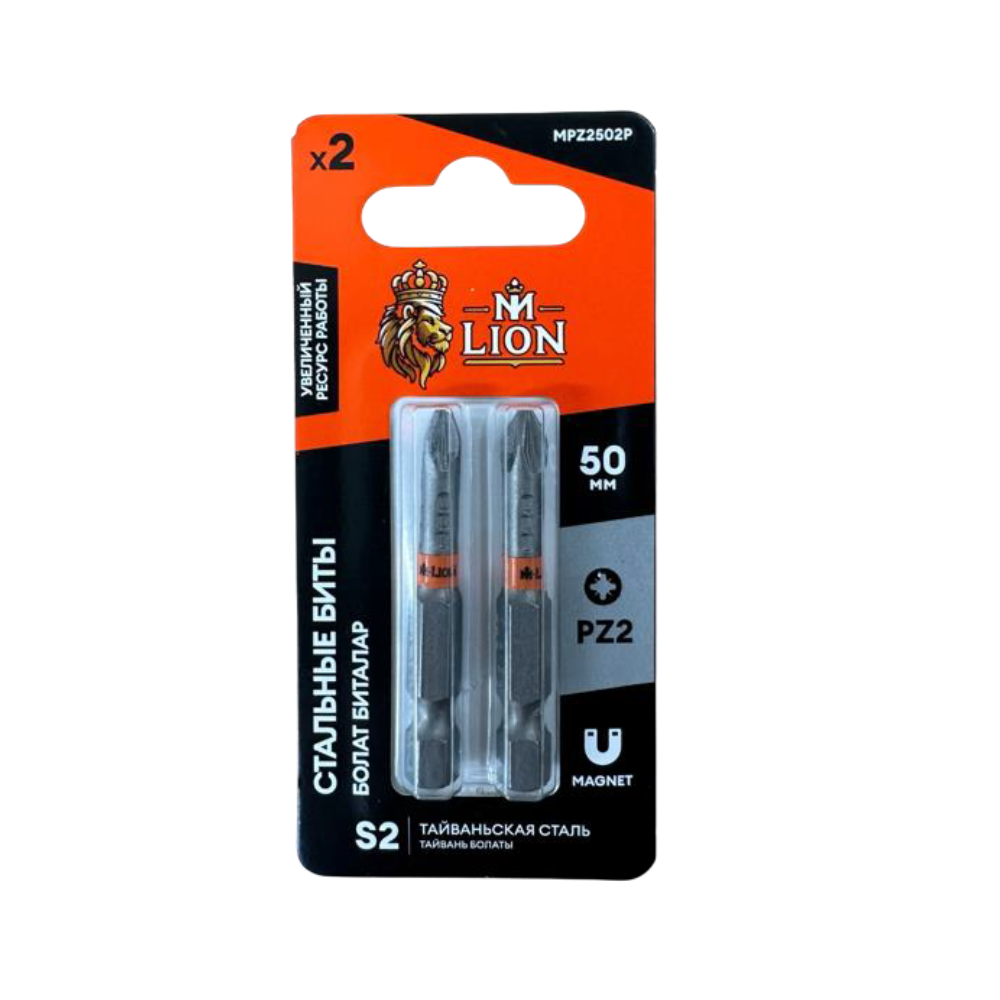 Бита стальная M-Lion MSBPH225-2, PH 2х25 мм
