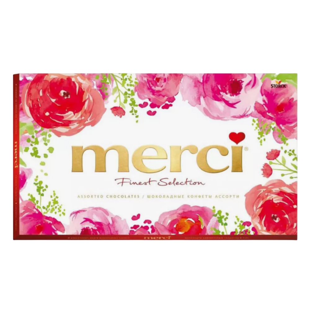 Конфеты "Merci Finest Selection. Цветы", 400 гр, ассорти