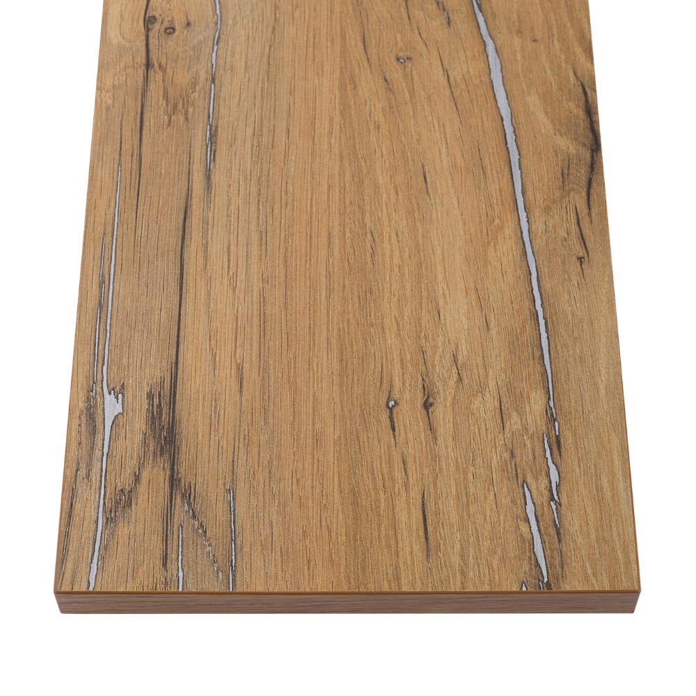 Стол письменный ALLERD GEON, белый муар, Дуб Нокс - 3