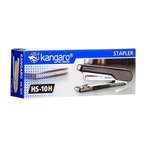 Скобосшиватель "HS-10H", №10, 20 листов, черный