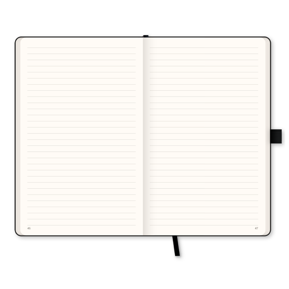 Блокнот "Shell turquoise", А5, 96 листов, голубой, срез розовый - 3