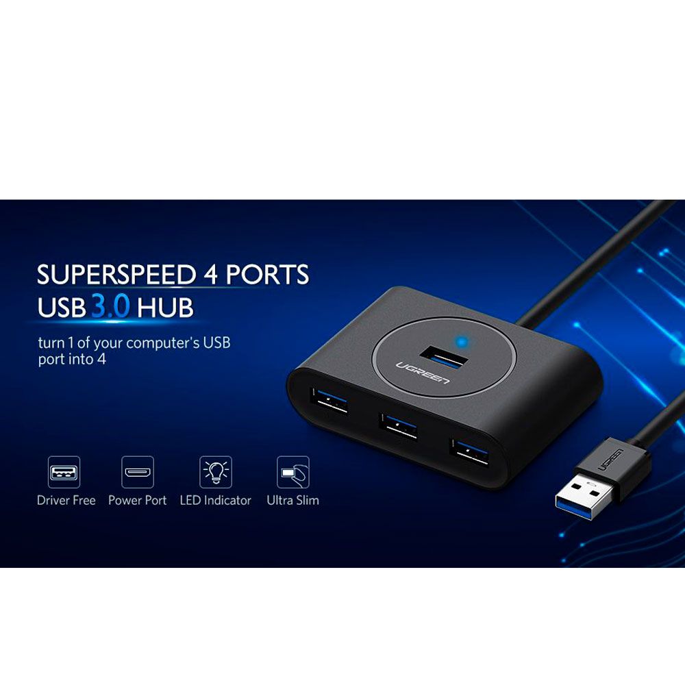 USB-хаб Ugreen "CR113" (20291) - 2