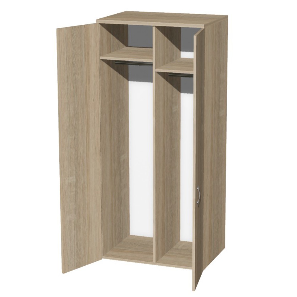 Коллекция Макси шкаф М07 с перегородкой, 800x580x1780 мм