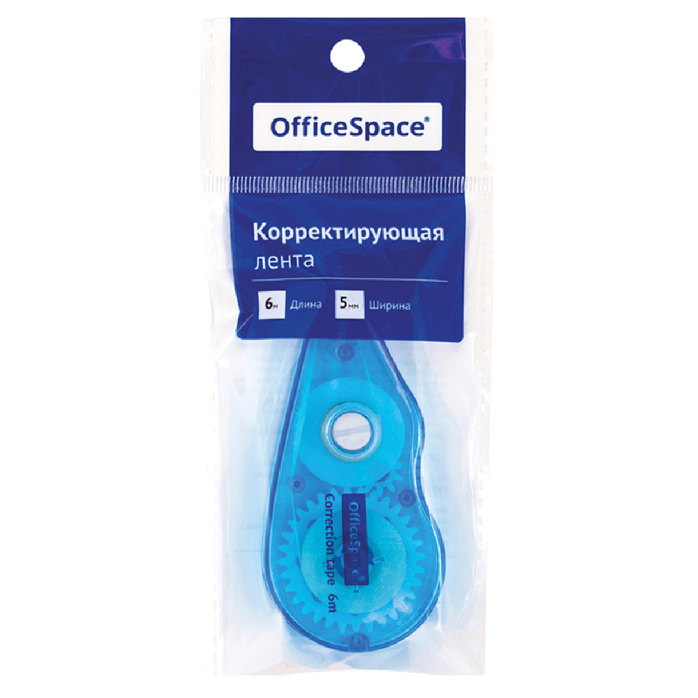 Корректор роллер "Office Sapce", лента, 5x6 мм/м - 2