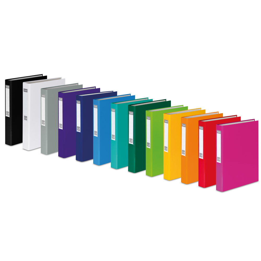 Папка на кольцах "VauPe", 2 кольца, А4, оранжевый - 2