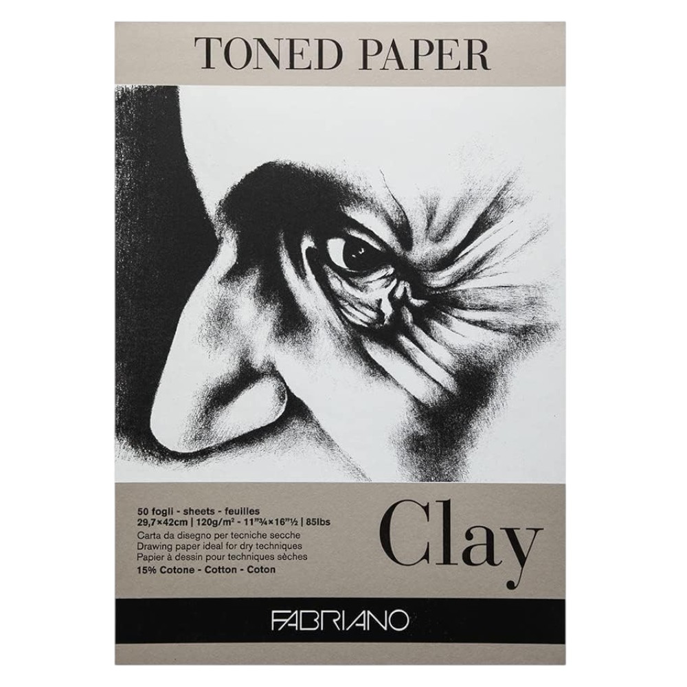 Блок бумаги для рисования "Fabriano. Clay"