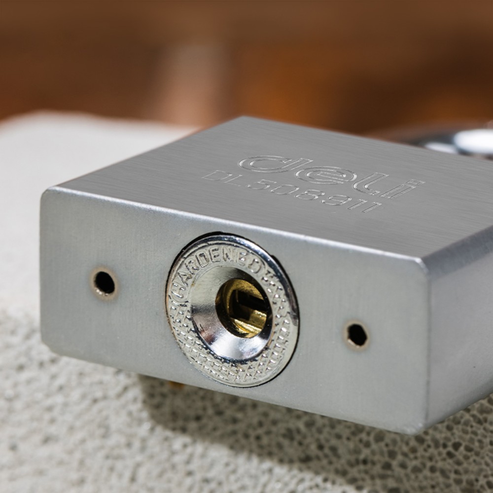 Замок навесной Deli "EDL508911", 50 мм - 4