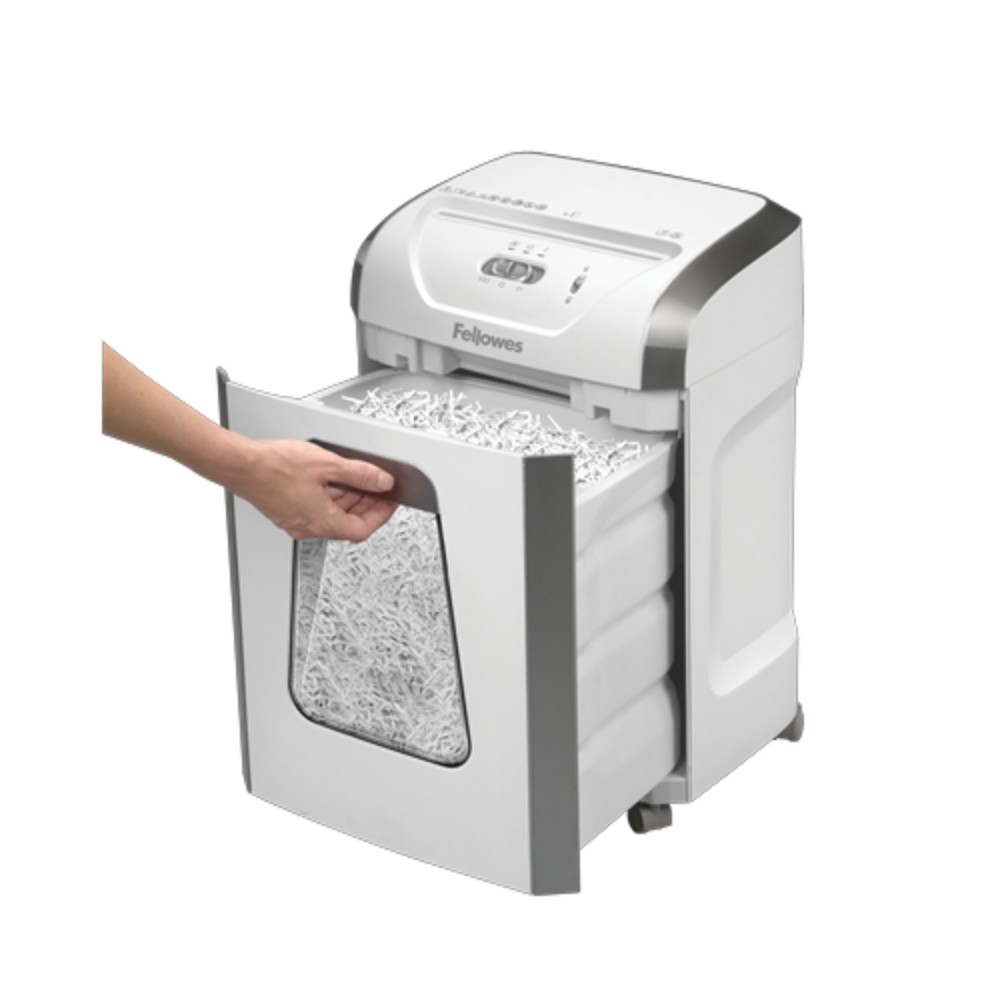 Уничтожитель Fellowes PowerShred 15C, DIN P-4, 4х40мм, 15 листов, 19 литров - 6