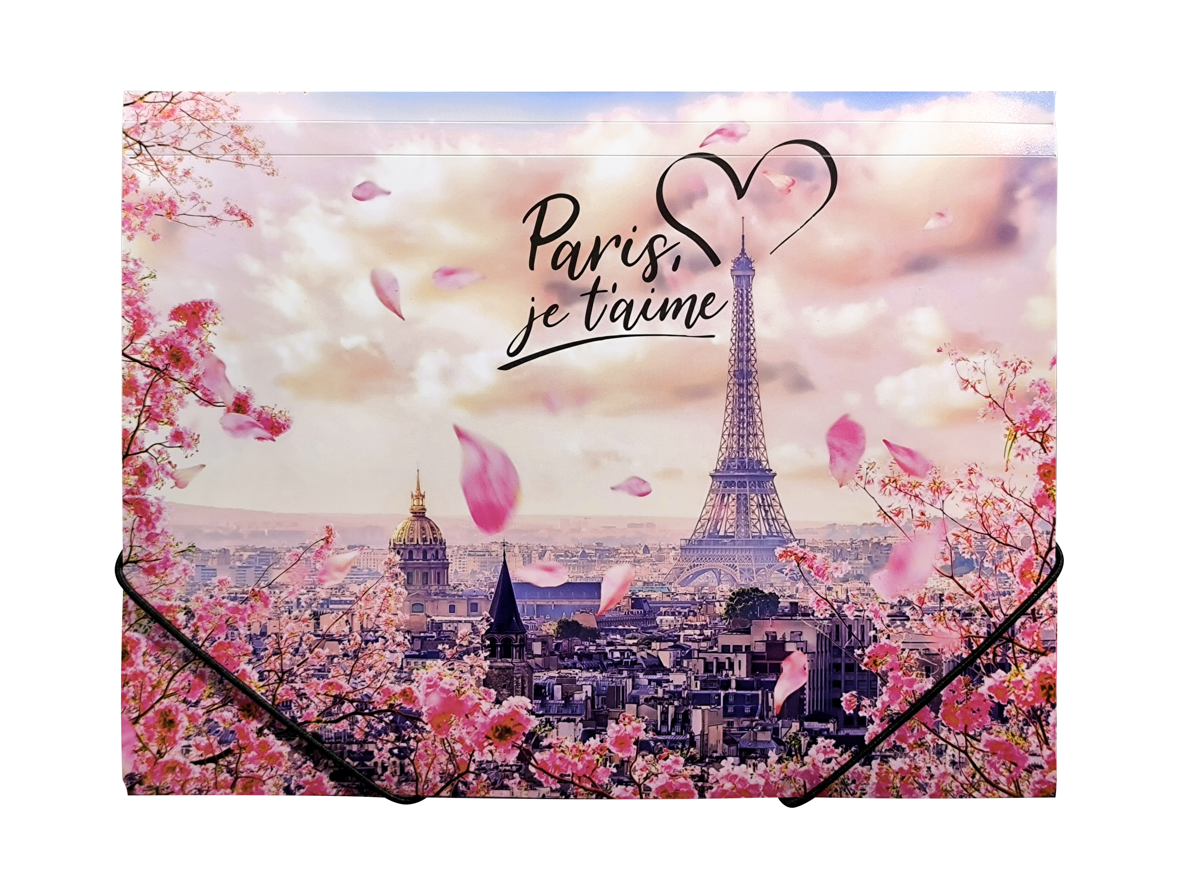 Папка на резинках "Take me to Paris"