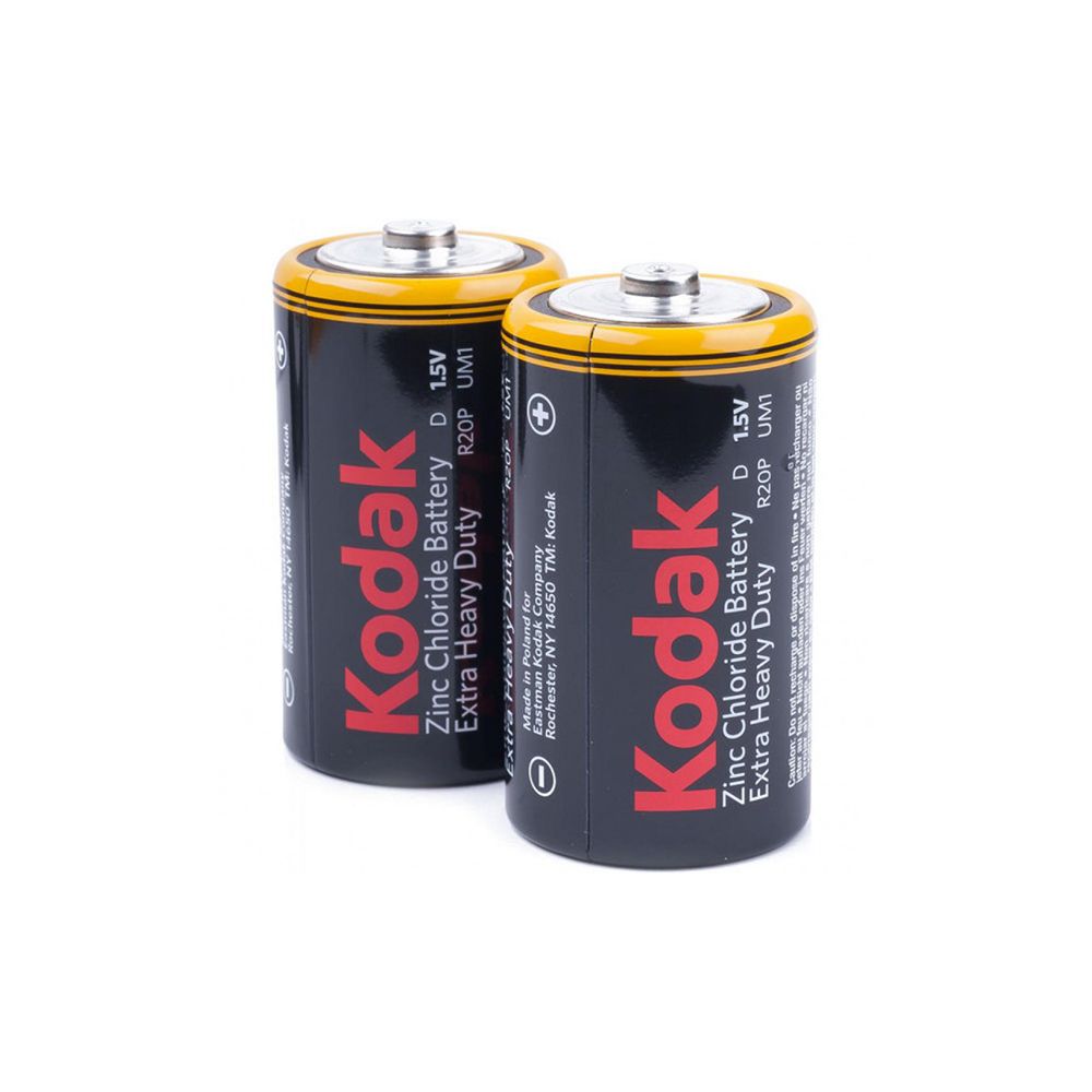 Батарейки солевые Kodak "Extra Heavy Duty D/R20"