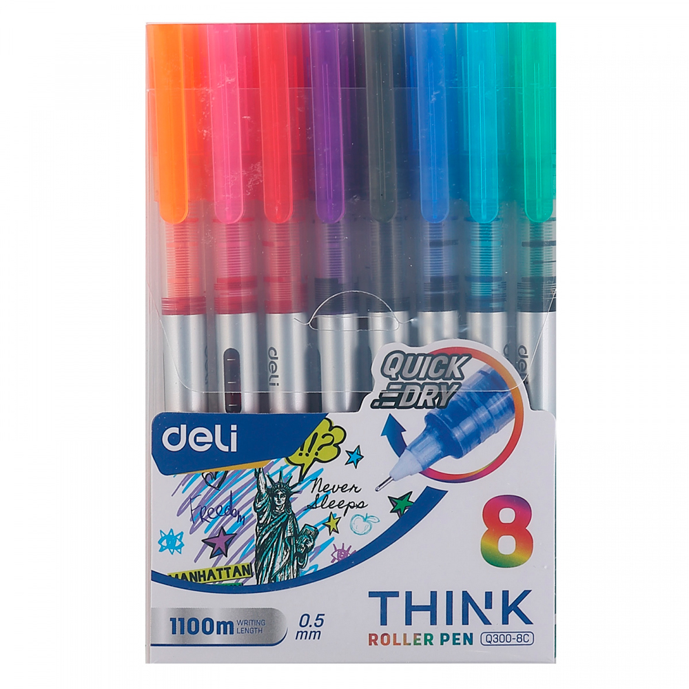 Набор ручек-роллеров "Think"