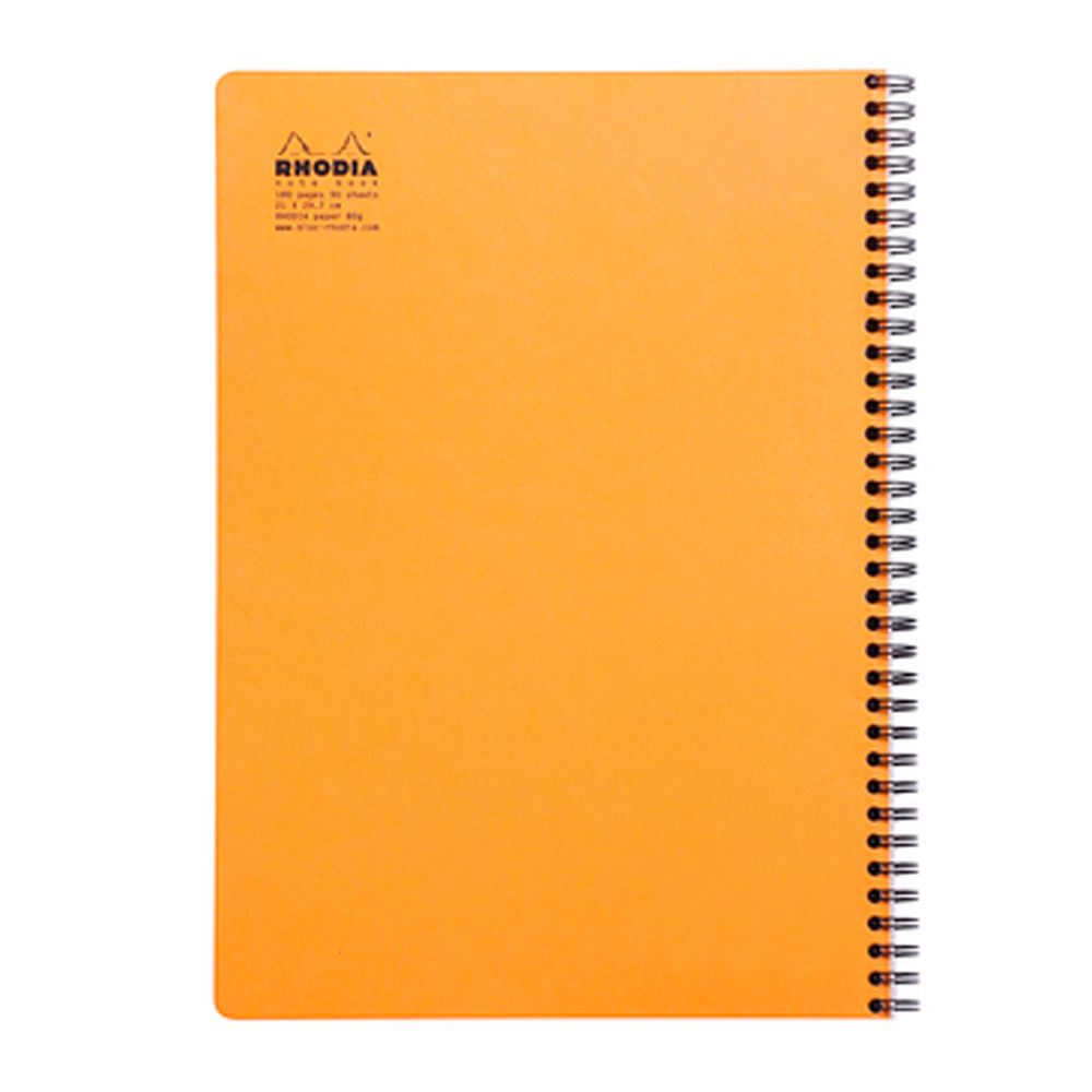 Блокнот "Rhodia", А4+, 80 листов, клетка, оранжевый - 3