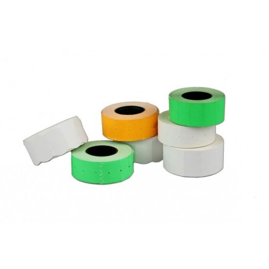 Этикет-лента для этикет-пистолета однострочная, 21.5x12, белый