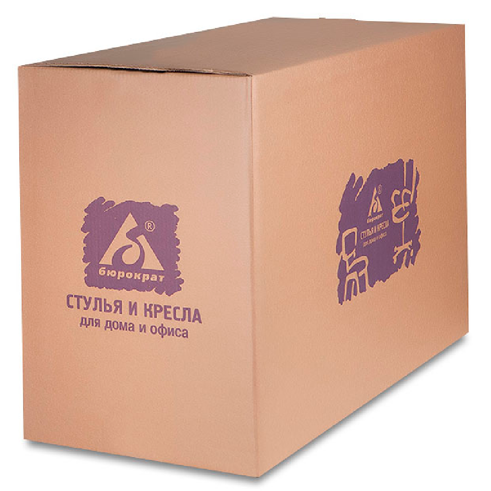 Кресло для руководителя "Бюрократ CH-993" высокая спинка, экокожа, хром, серый - 7