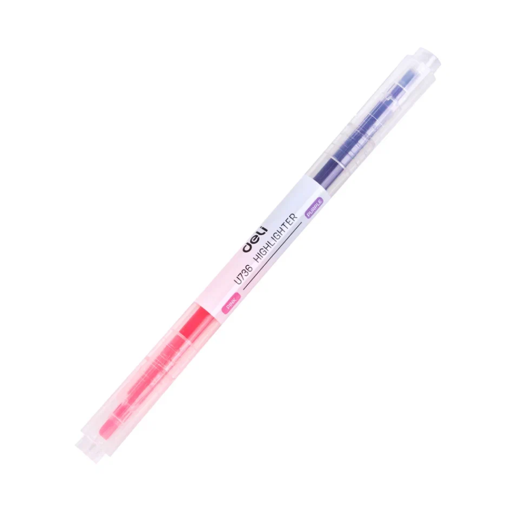 Набор маркеров текстовых "Double ended", 3 шт, ассорти - 4