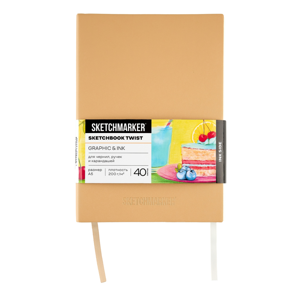 Скетчбук "Sketchmarker Graphic&Ink", А5
