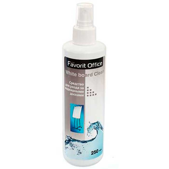Чистящая жидкость для поверхностей досок "White board Clean", 250 мл 