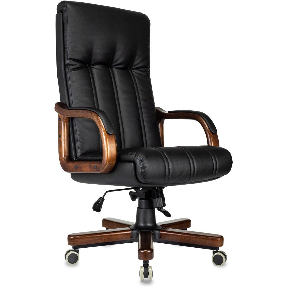 Кресло для руководителя Бюрократ T-9932WALNUT