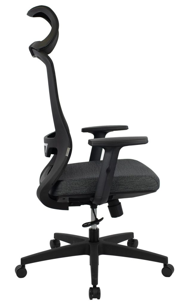 Кресло д/руководителя EVERPROF Phoenix сетка, черный, крестов. пластик - 3