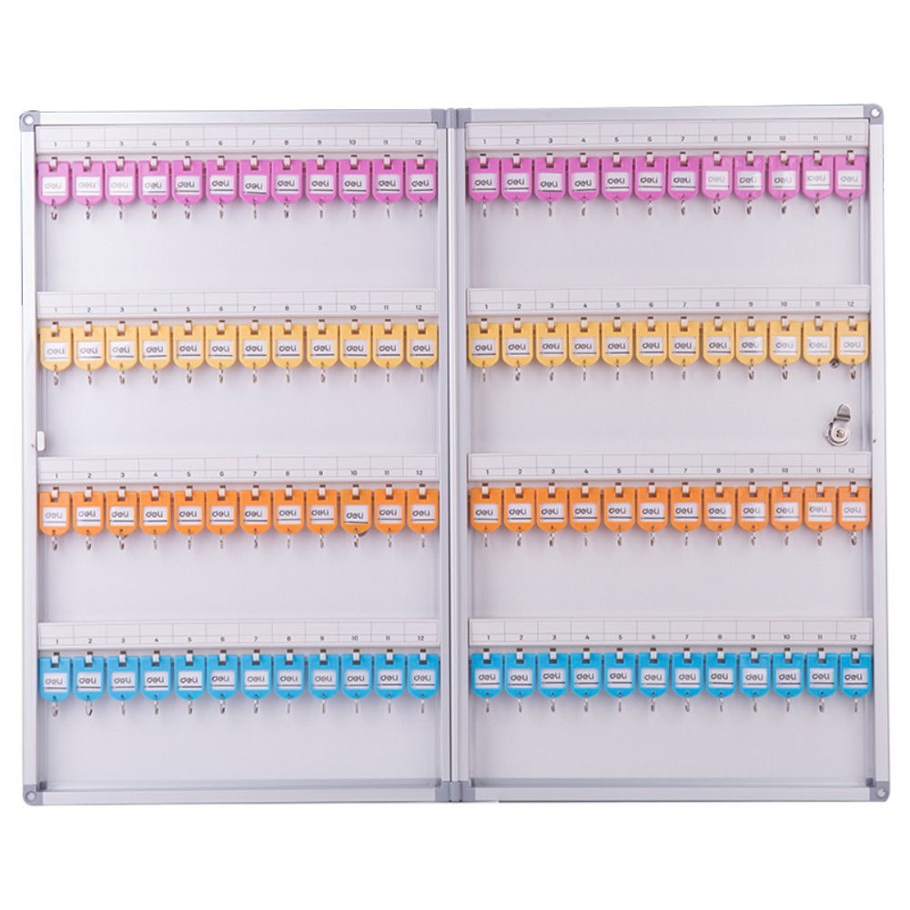 Бокс настенный Deli на 96 ключей + 96 брелоков