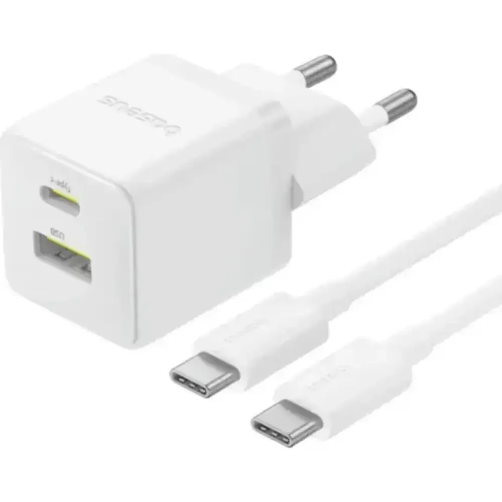 Сетевое зарядное устройство Baseus Palm C+U 30W EU
