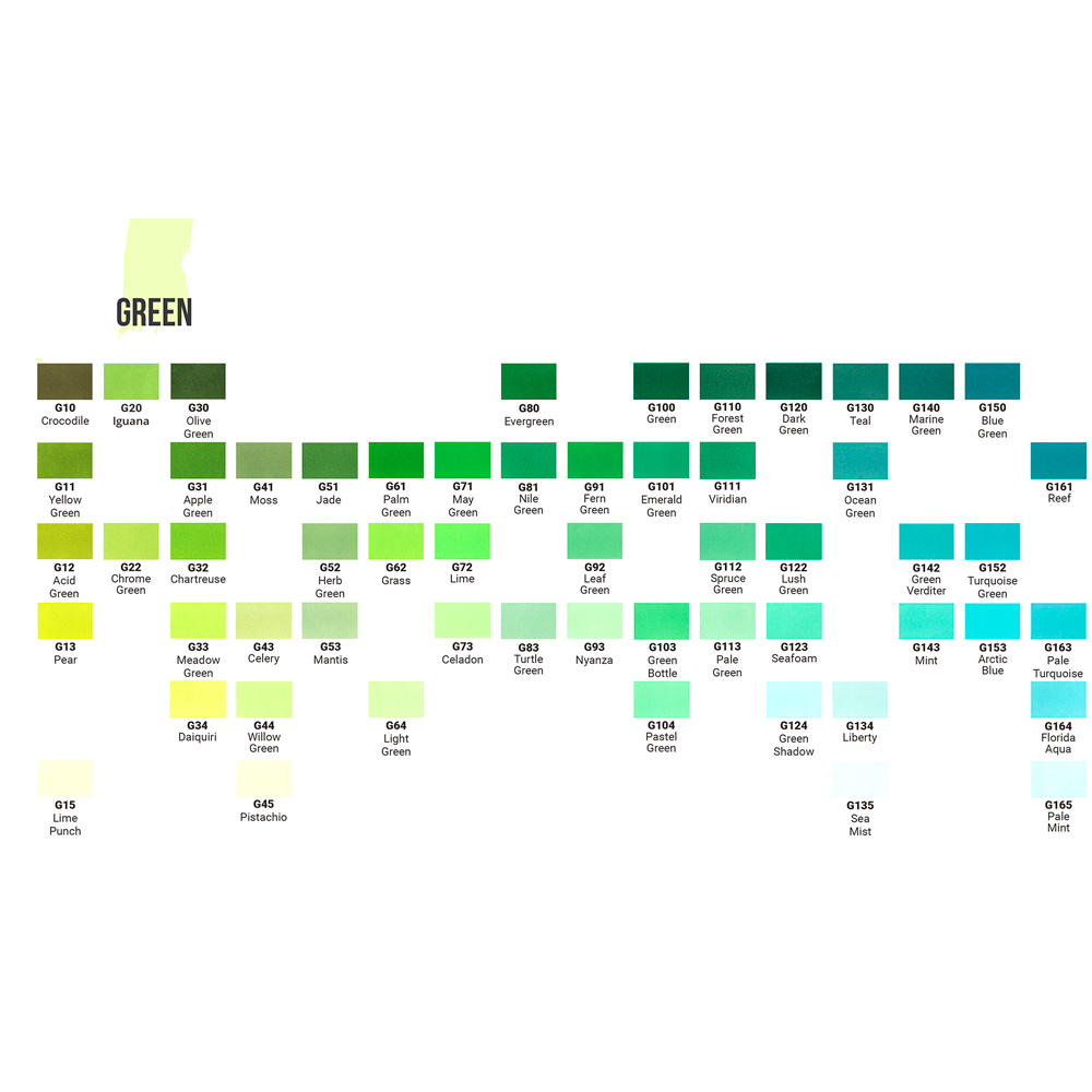 Маркер перманентный двусторонний "Sketchmarker Brush", G163 бледно-бирюзовый - 2