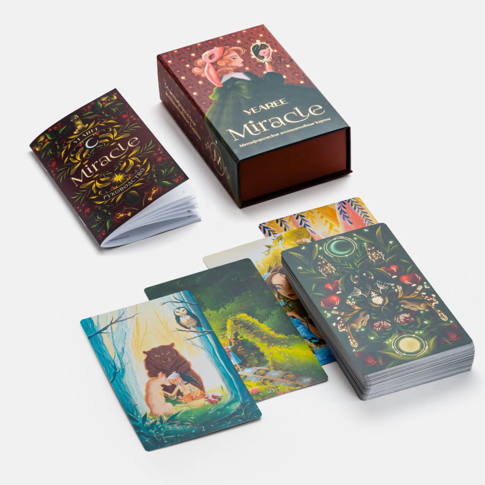 Карты "Метафорические ассоциативные карты Yearee Miracle Gold"