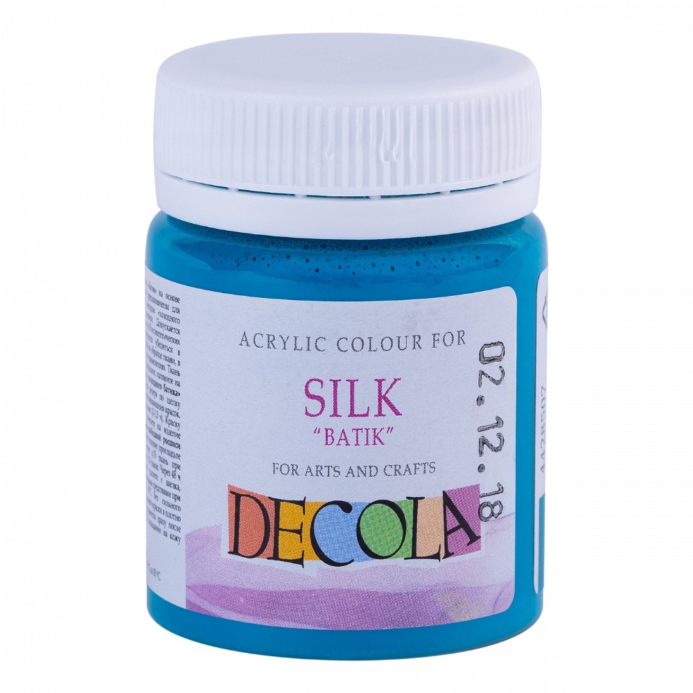 Краска акриловая по шелку перламутровая 