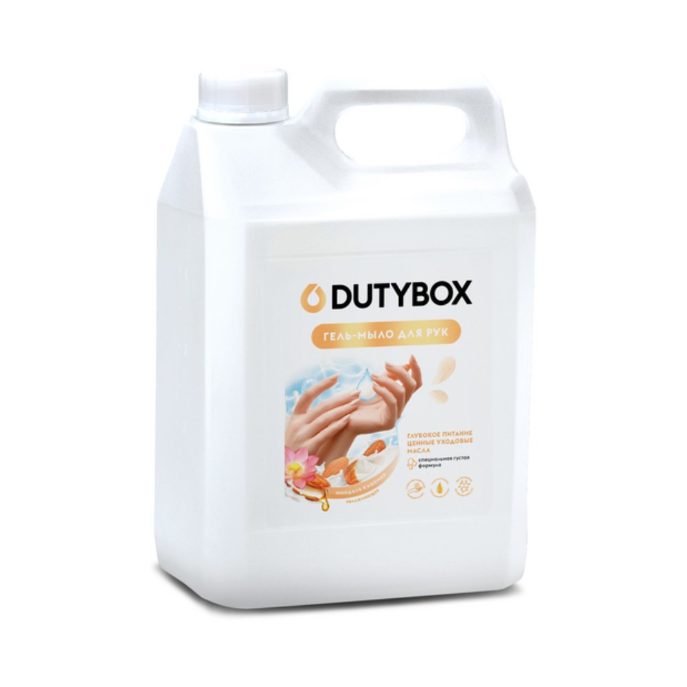 Мыло жидкое Dutybox Миндаль и кашемир, экологичное, 5 л