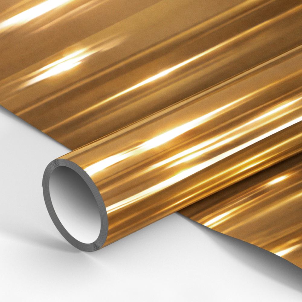 Бумага декоративная в рулоне "Металлик. Золото"