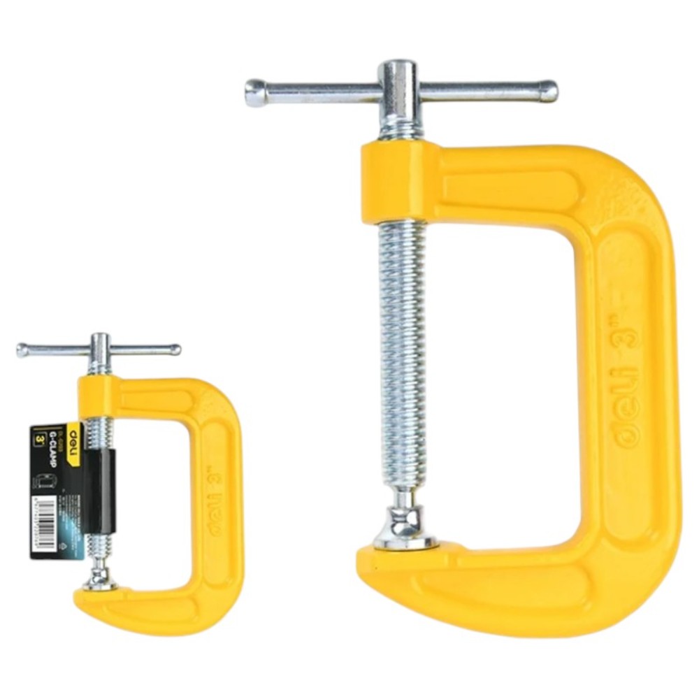 Струбцина G-образная Deli YS EDL-G203