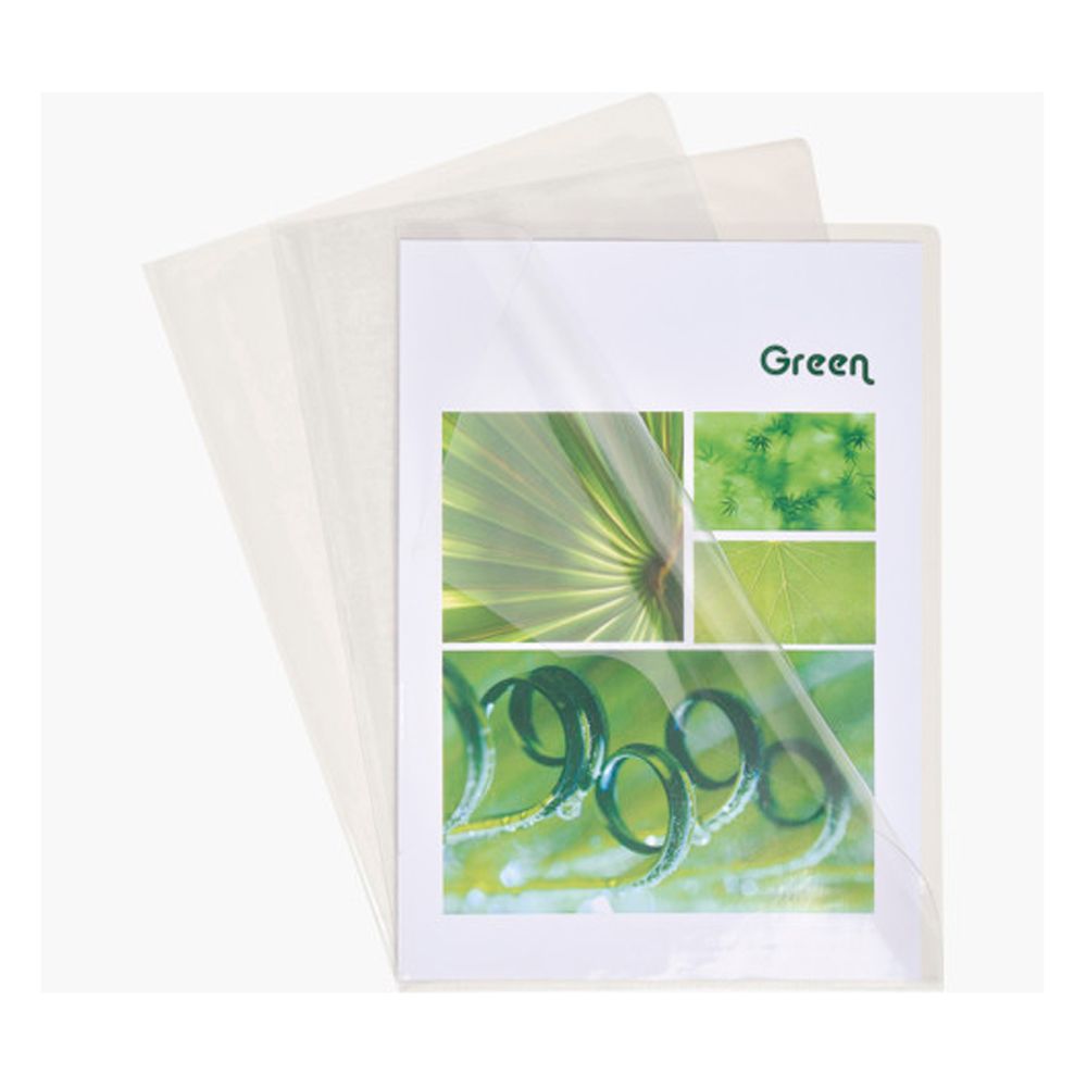 Папка-уголок "Exacompta", А4, 130 мк, ПВХ, прозрачный