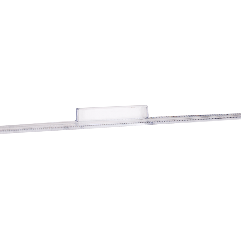 Линейка "Deli EG01612", 20 см, прозрачный