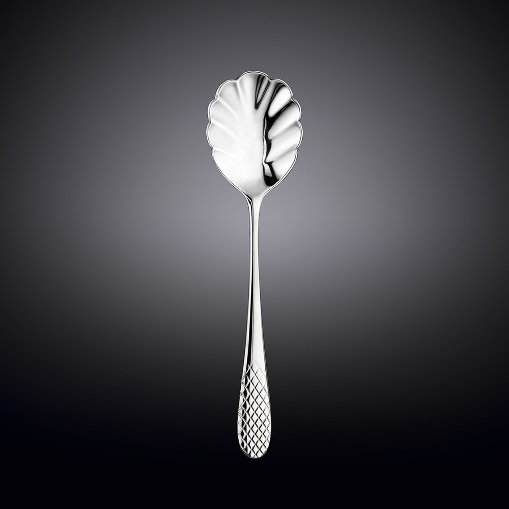 Ложка для сахара "WL-999146 Stella", 13.5 см, нержавеющая сталь, серебристый