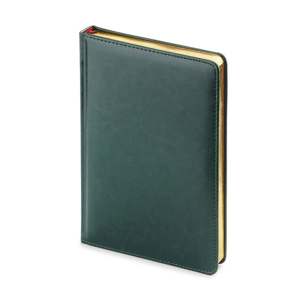 Ежедневник недатированный "Sidney Nebraska", золотистый обрез