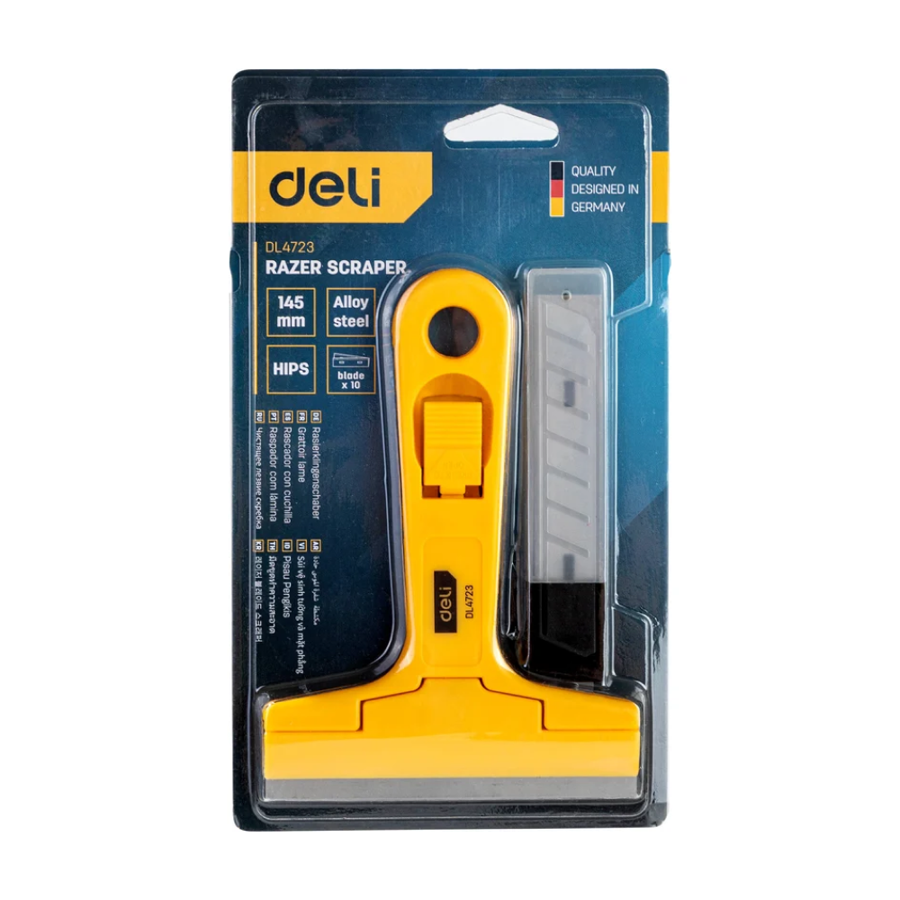 Скребок Deli YS EDL4723, 145 мм, 10 лезвий в комплекте - 2