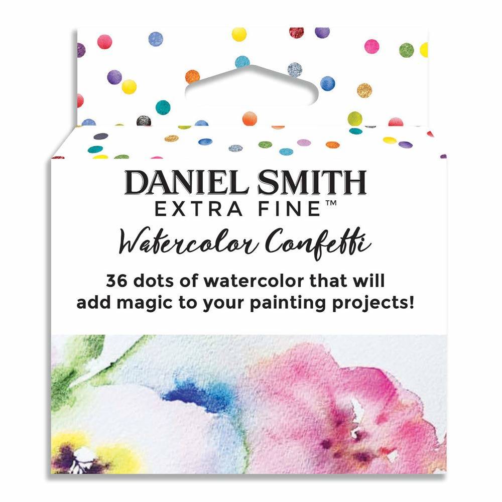 Набор цветовых карт Daniel Smith "Watercolor confetti", 36 цветов