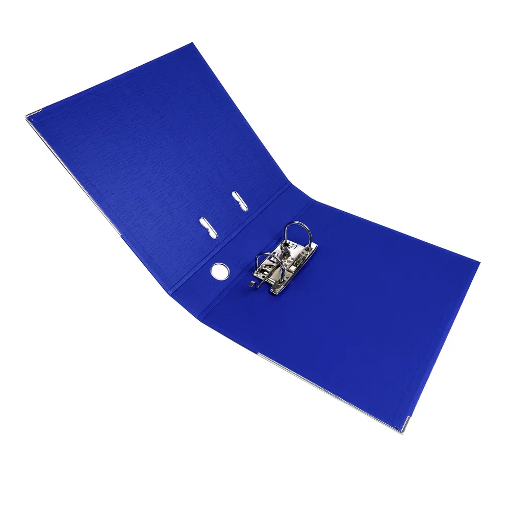 Папка-регистратор "Yesli:", А4, 50 мм, ПВХ, синий - 5