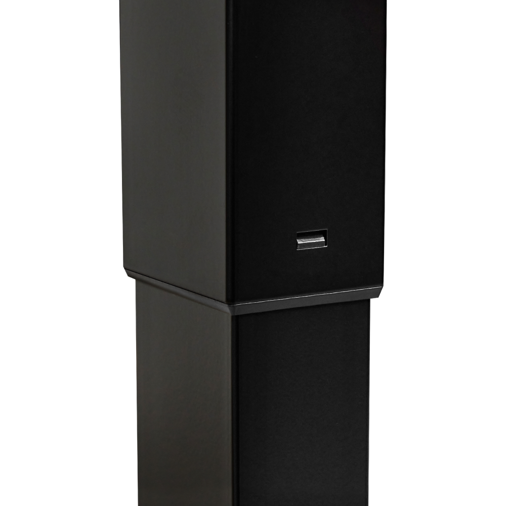 Стол с электроприводом двухмоторный Fit Focus Space Dual (720-1200 мм), черный/Акация Лэйклэнд светлая (регулируемый по высоте каркас арт. 9220296 и столешница арт. 9072453) - 5