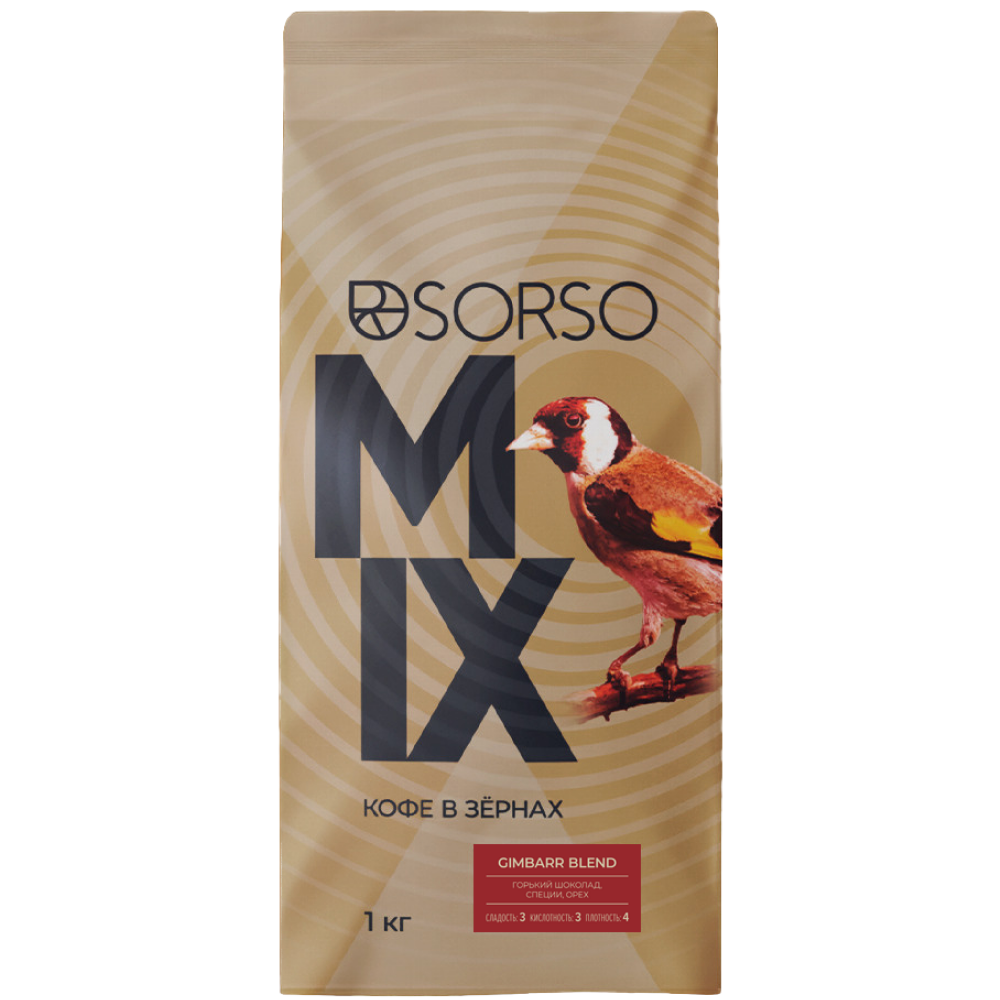 Кофе "Sorso" Espresso Blend Gimbarr