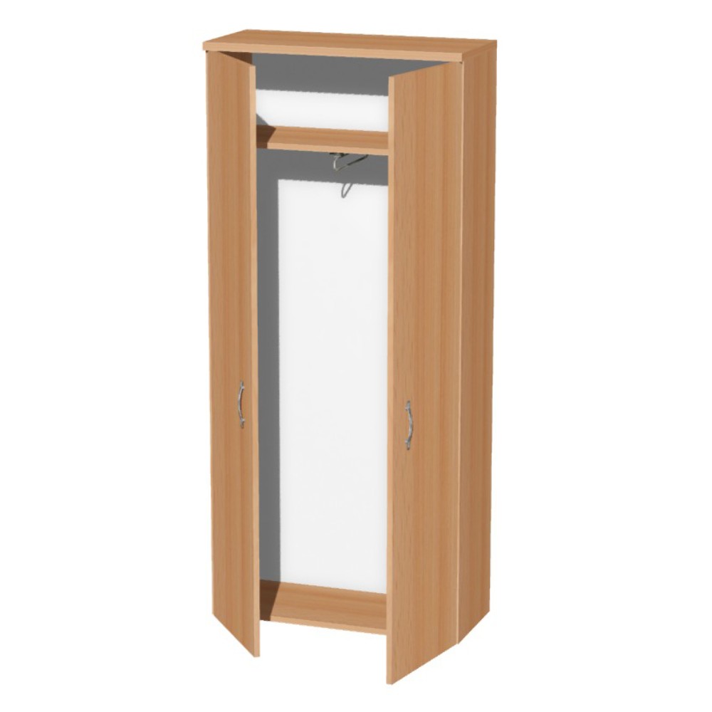 Коллекция Макси шкаф М09, 800x360x1780 мм, бук