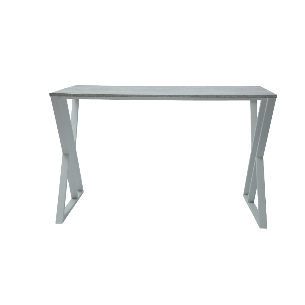 Стол письменный ALLERD GEON, белый муар, Бетон - 2