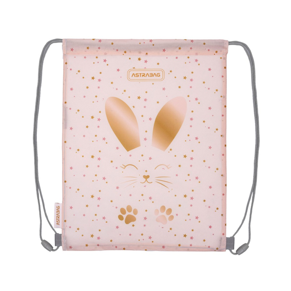 Мешок для обуви "Fluffy Bunny", золотой 