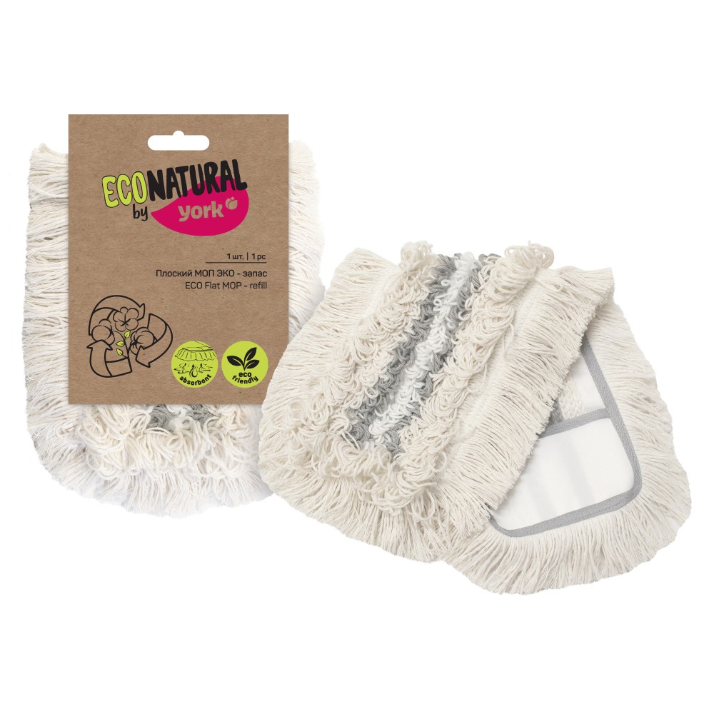 Насадка для плоской швабры York Эко