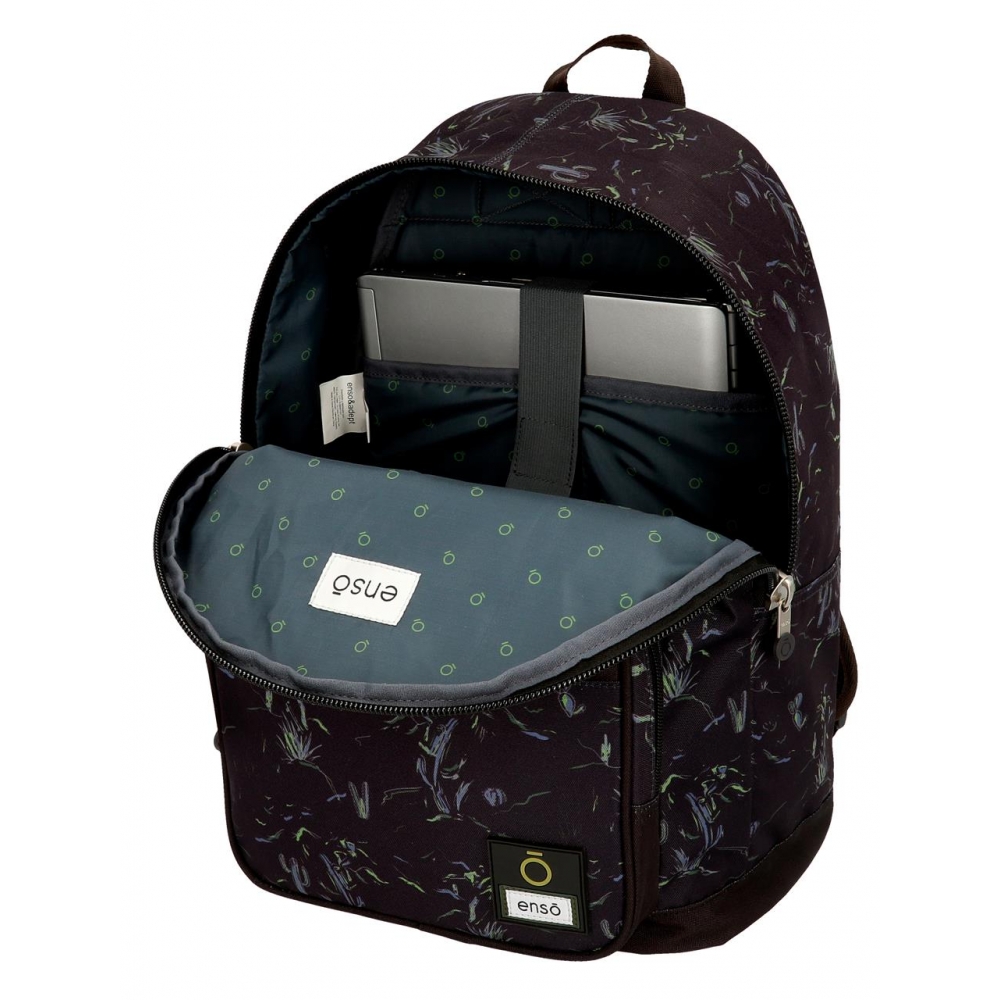 Рюкзак школьный Enso "West" L, коричневый - 5