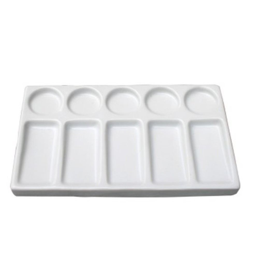 Палитра фарфоровая "Сонет", 10 ячеек