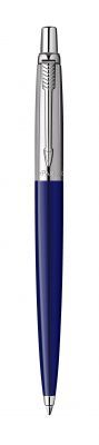 Ручка шариковая автоматическая "Parker Jotter Royal Blue CT", 1.0 мм, синий, серебристый, стерж. синий - 2